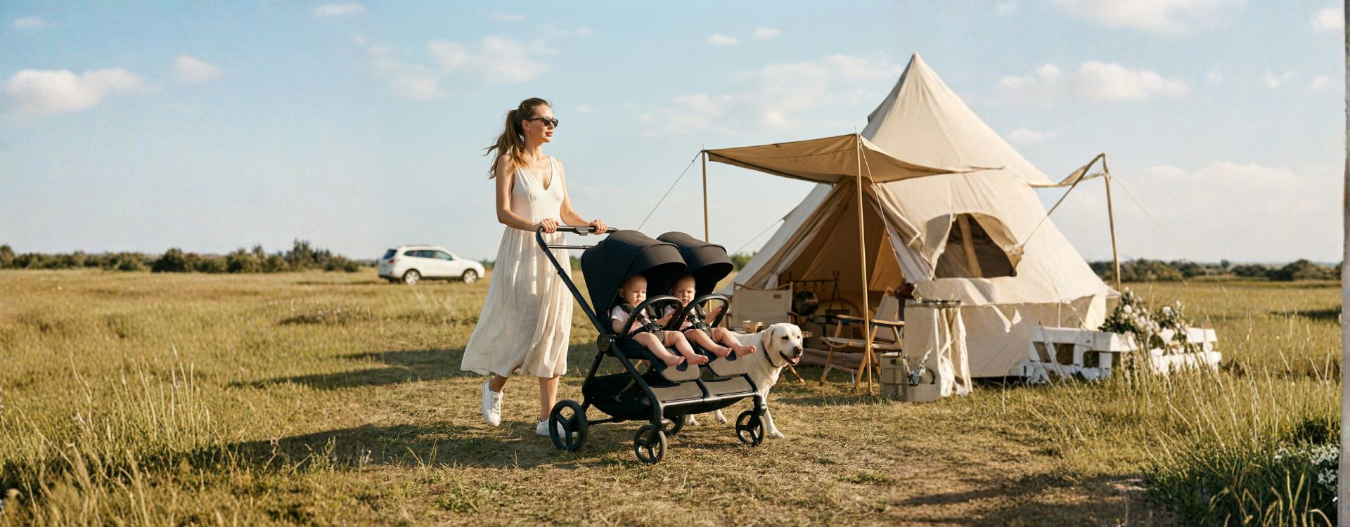 baby stroller banner